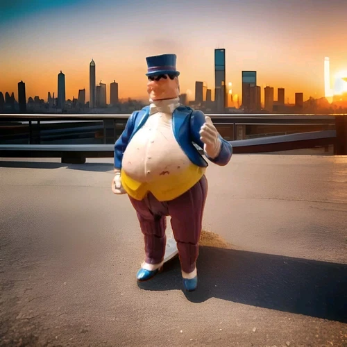 Penguin Super Powers Figure Batman DC Comics 80’s Toy Legion Doom Vintage 1984