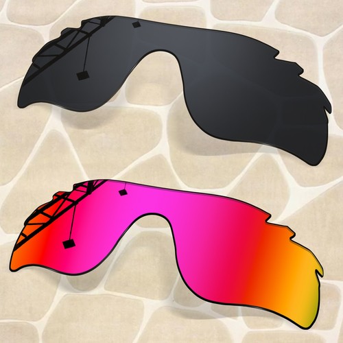 2 paia di lenti di ricambio POLARIZZATE per occhiali da sole Oakley RadarLock Path ventilati - Foto 9 di 15