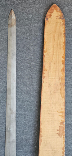 Vintage Style Midevil sword for wall fantasy cosplay 36" - Picture 2 of 12