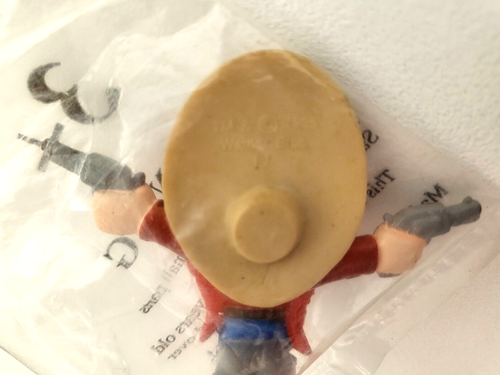 Yosemite Sam Looney Tunes Figure 1995 KFC Puzzle Isla Pepsico 4.5cm COMBINE POST - Picture 6 of 8