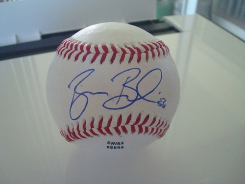 TORONTO BLUE JAYS RYAN BORUCKI SIGNED RAWLINGS ROLB1X BALL w COA - Picture 1 of 2