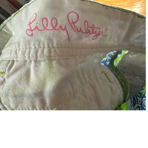 Lilly Pulitzer tropische Blumendruck Shorts blau grün Sommer Strand Größe 4 - Bild 4 von 6