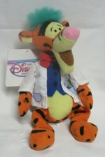 The Disney Store Winnie the Pooh Mad Scientist Tigger Mini Bean Bag-Beanie