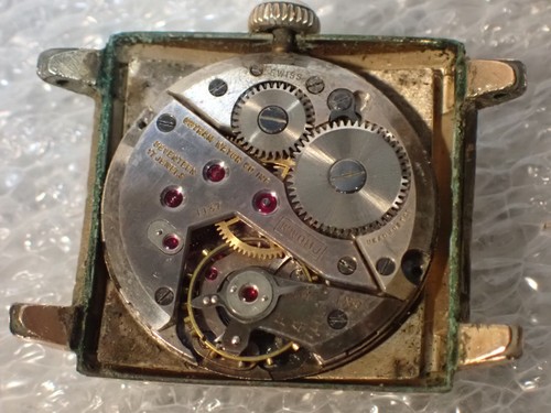 Vintage 1137 Gotham 17 Jewel Manual Wind Men's Wristwatch good balance WWOMJ - Picture 5 of 6