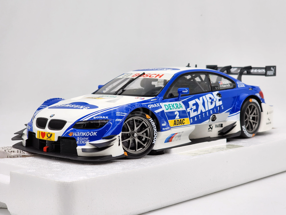 BMW M3 DTM 2012 RMG Exide ミニカー ミニチャンプス18 Minichamps 2012 BMW M3 DTM BMW Team RMG J.Hand Exide 1:18