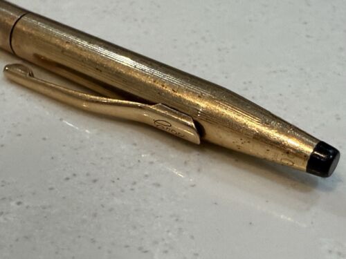 VINTAGE CROSS CENTURY 1/20 14K ROLLED GOLD MECHANICAL PENCIL - Picture 11 of 11