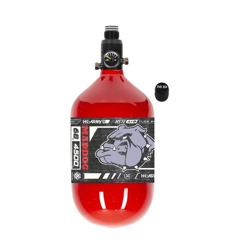 Maddog HK Army HSTL Dog 68ci/4500psi Carbon Fiber Compressed Air HPA Paintbal... - Picture 7 of 9