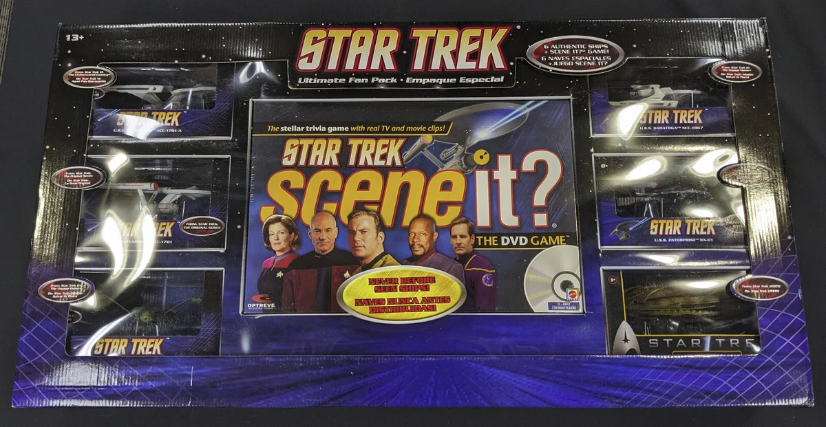 Star Trek: Scene It?: Ultimate Fan Pack: The DVD Game: Mattel