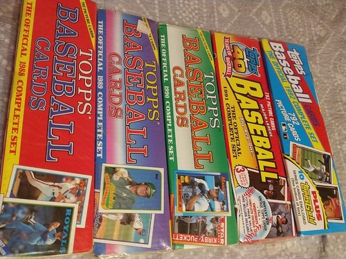 Factory Sealed Complete Sets - '88,'89,'90,'91, And'92 - Bild 1 von 6