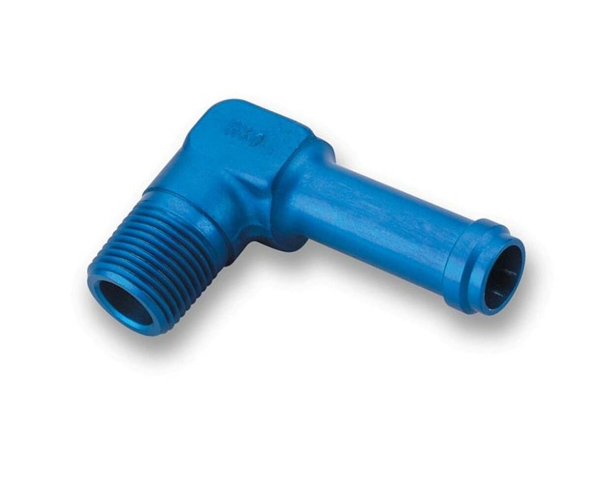 Earl's 90 Degree 5/8 ID Hose to 1/2 Earl's 90 Degree 5/8 ID Hose to 1/2