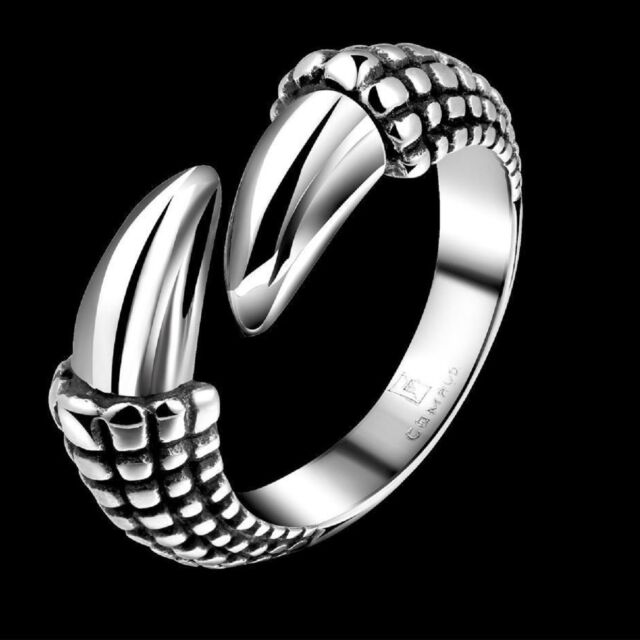 Ring Stainless Steel 10685.2oz Dragon Claw Gothic Emo (RE50) eBay