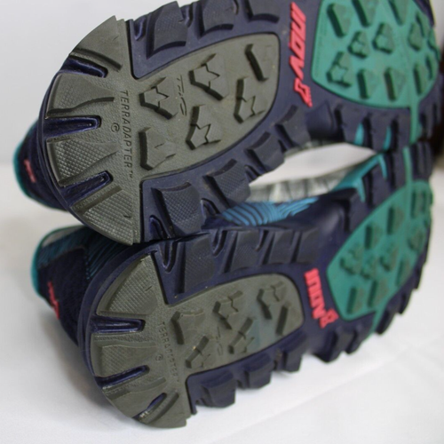 INOV8 Trailtalon 250 Zapatos Tenis Hombre 8 Mujer 9.5 Gris Azul Correr Senderismo - Imagen 13 de 13