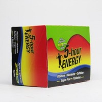 5 Hour Energy Shot, Lemon Lime, 2oz X 12ct 719410400125s1952 5 Hour Energy Shot, Lemon Lime, 2oz X 12ct 719410400125s1952