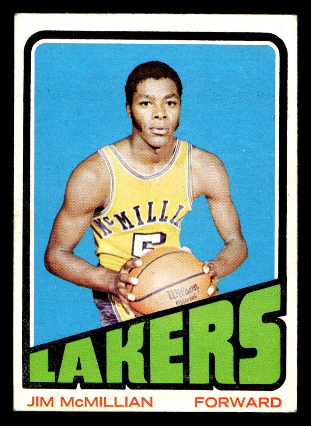 1972-73 Topps #89 Jim McMillian Very Good Lakers ID:448958