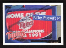 2010 Topps #548 Twins Franchise History Minnesota Twins