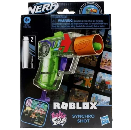 NERF Roblox Funky Friday Synchro Shot Dart Blaster RARE 69 Copies! CODE ONLY!