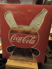 Coca-Cola X Kidrobot Resin Dunny 8" &  3" LIMITED EDITION NIB FREE US SHIPPING!