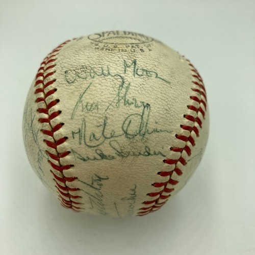 Sandy Koufax 1962 Los Angeles Dodgers Team Signed NL Baseball JSA COA - Bild 6 von 12