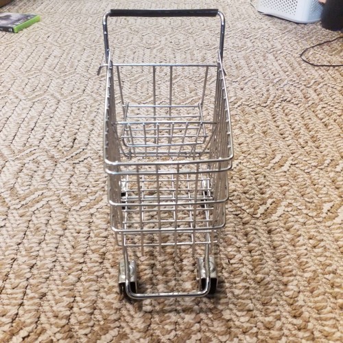 Big American Girl Barbie Doll Detailed Metal Rollin Shopping Grocery Cart Basket - Picture 2 of 18