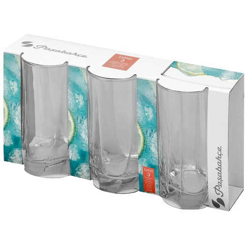 Pasabahce Luna Range Trinkbecher Trinkglas Whisky Cocktail 6/12er Set - Bild 3 von 16