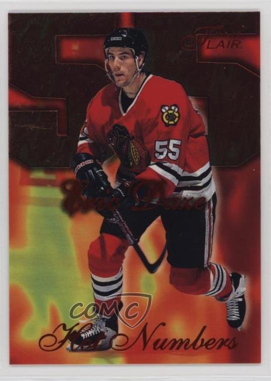 1996-97 Flair Hot Numbers Eric Daze #3