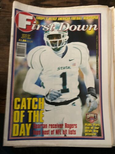 FIRST DOWN Europe's Weekly American Football NFL revista de periódico PUBLICACIÓN GRATUITA - Imagen 160 de 230