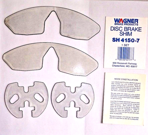 Disc Brake Pad Shim Front WAGNER SH4150-7 - Bild 2 von 2