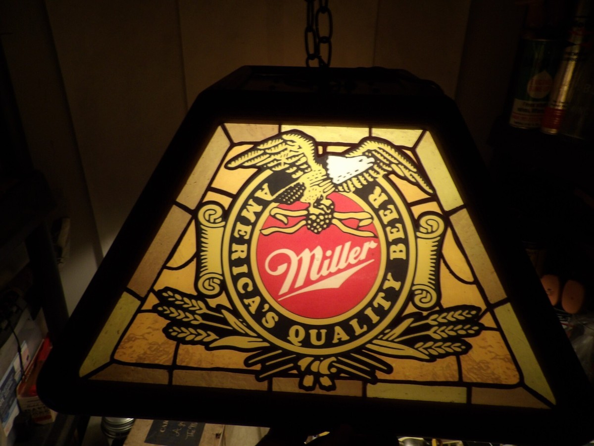豪華 ヴィンテージ パブミラー MILLER LITEビール 1986 希少