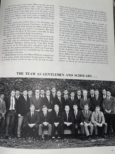 Vintage 1968 Milton College Yearbook Use for Genealogy Milton, Wisconsin - Picture 3 of 13
