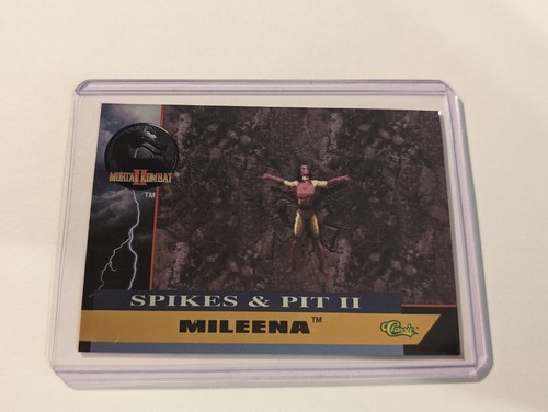 1994 Classic Mortal Kombat 2Mileena Spikes and Pit II Toploader SP4 Chase Card! - 第 1/3 張圖片