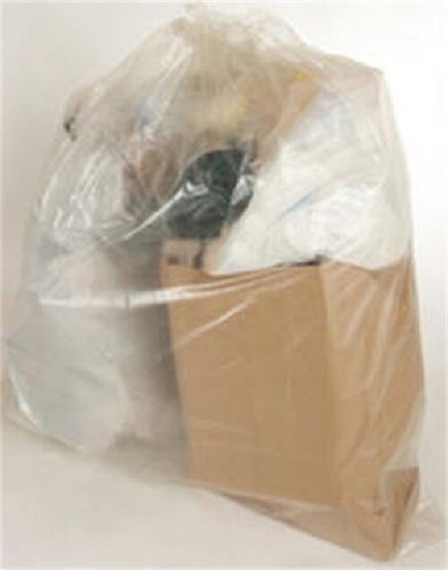 PETOSKEY TRASH BAGS, CLEAR, 55 GALLON, ROLL 100, FG-P9934-42 PETOSKEY TRASH BAGS, CLEAR, 55 GALLON, ROLL 100, FG-P9934-42
