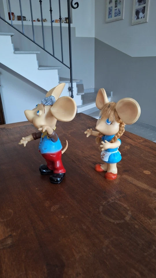 Pupazzo Gomma Topo Gigio Italocremona vintage NO Ledra rubbertoys - Immagine 4 di 4