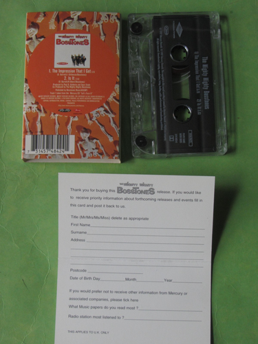 Cassette Tape Single The Mighty Mighty Bosstones Impression That I Get Promo - Picture 2 of 2