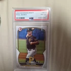 PAUL SKENES 2023 BOWMAN 1ST ROOKIE#BD-14 PITTSBURGH PIRATES PSA 8