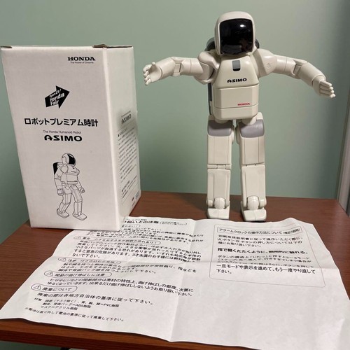 HONDA Humanoid Robot ASIMO Alarm Clock Figure Novelty Rare F/S USED - Picture 7 of 11