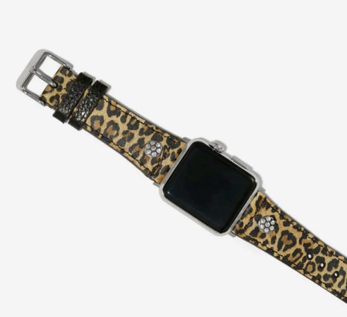 Brighton NEW Apple Watch Band - Leather Leopard FREE SHIPPING - Photo 3/5