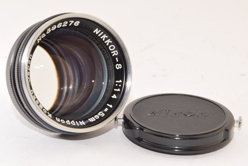 Superb Nikon Nikkor-S 5Cm 50Mm F1.4 Black S Mount 2408090