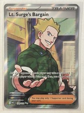 Lt. Surge's Bargain 170/132 Me01: Mega Evolution