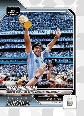 Panini Instant Road to FIFA World Cup 2026 - Card 18 Diego Maradona Argentinien