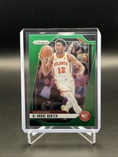 De’Andre Hunter Green Prizm 2024-25 Panini Prizm - Atlanta HAWKS