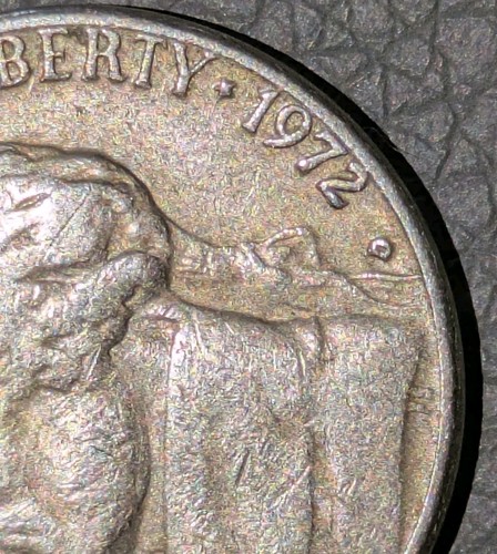 1972-D 5c Nickel D/D Rpm Inverted D Repunched Mint Mark Error - Picture 3 of 19