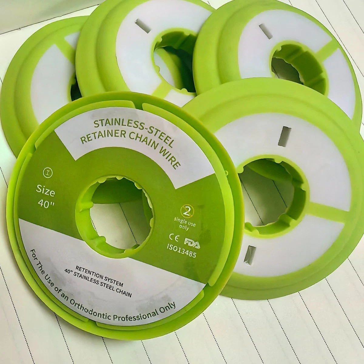 PIORPOY Fili Per Arco Ortodontico Dentale 10 Pezzi Forma Naturale - Foto 3