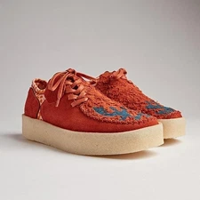 Clarks X Salehe Bembury  Mud Moss Lugger Cupsole Orange (MASALA) SZ 10 DEADSTOCK
