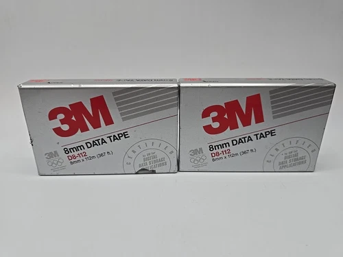 Lot (2) New 3M 4mm DDS-90 Data Tape Cartridges @CPU25