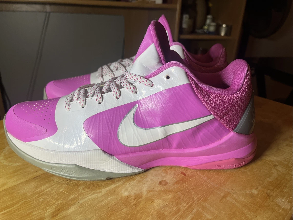 Nike Zoom Kobe 5 TB Yow Think Pink for Sale | Authenticity