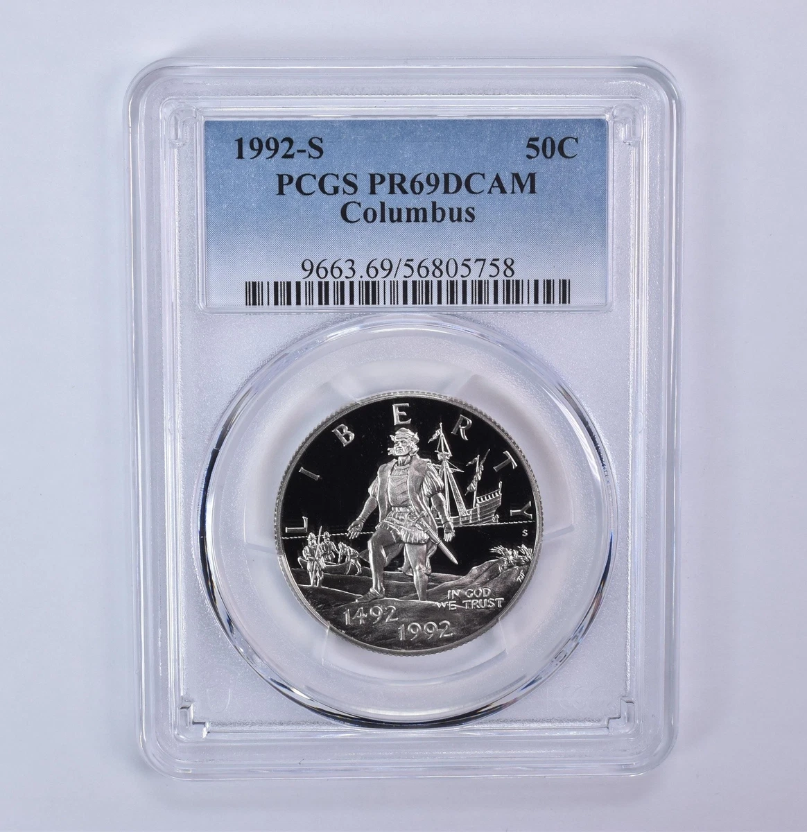 1992 アメリカ オリンピック記念銀貨 野球 PCGS PR69DCAM 1992 アメリカ オリンピック記念銀貨 野球 PCGS PR69DCAM 1992