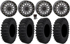 System 3 SB-6 Bdlk 15" Wheels Gm (6+1) 32" Dual Threat Tires Renegade Outlander
