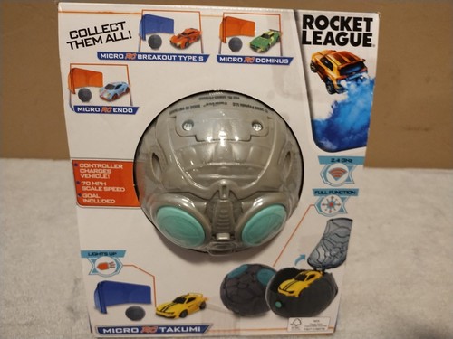 Rocket League Toy Micro RC Takumi Car with Goal 2.4GHz Light Up NEW - Picture 11 of 18