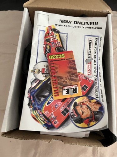 Nascar RaceTrac Classic Scanner With 2 Pair Of Headsets and Accessories - Zdjęcie 7 z 8