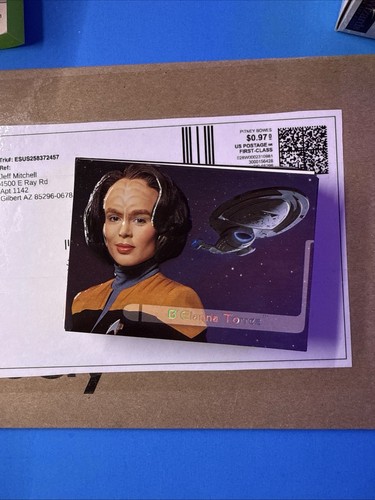 LOTTO 35 CARTE SKYBOX STAR TREK VOYAGER 1995 IN RILIEVO - Foto 16 di 23